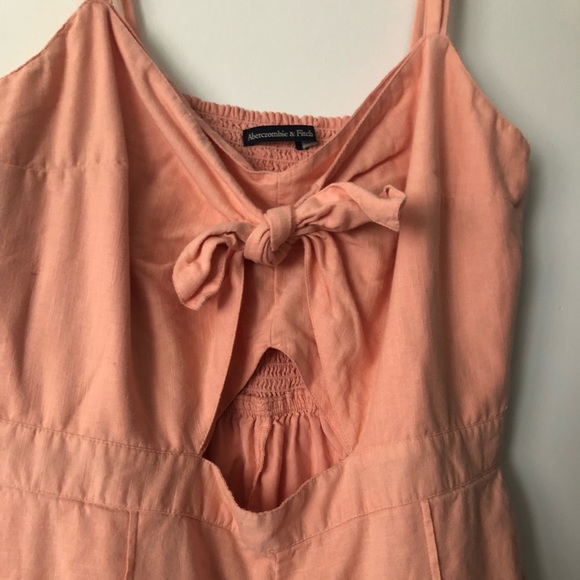 Abercrombie and Fitch peach romper size XL - Picture 3 of 6
